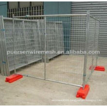 Hot sales PVC coated construction site temporary fencing